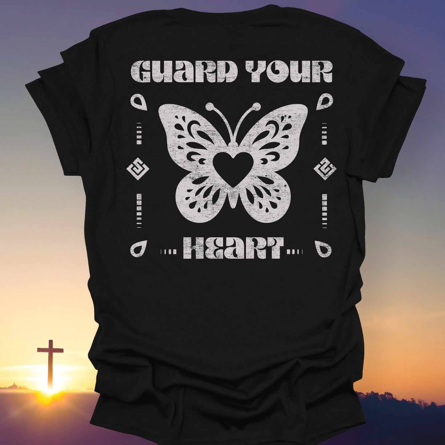 "Guard Your Heart" T-Shirt (Back Print Only)