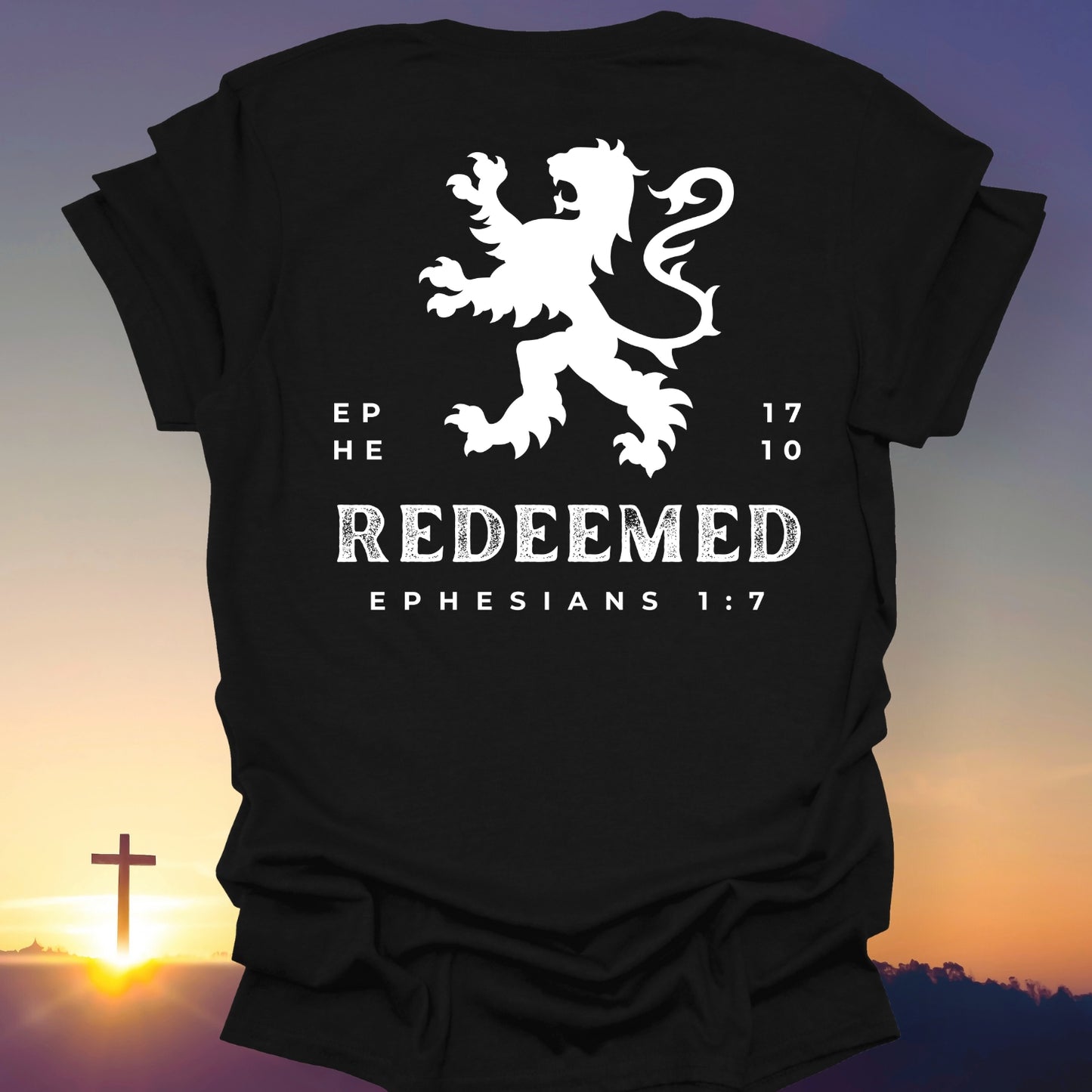 "Redeemed" T-Shirt (Back Print Only)