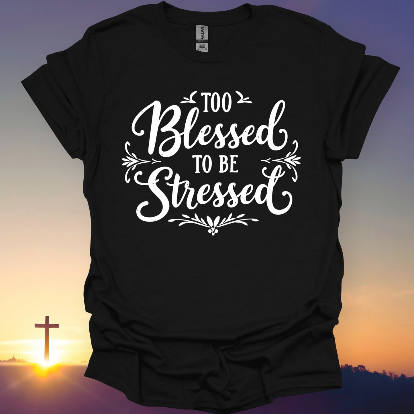 "Too Blessed To Be Stressed" T-Shirt