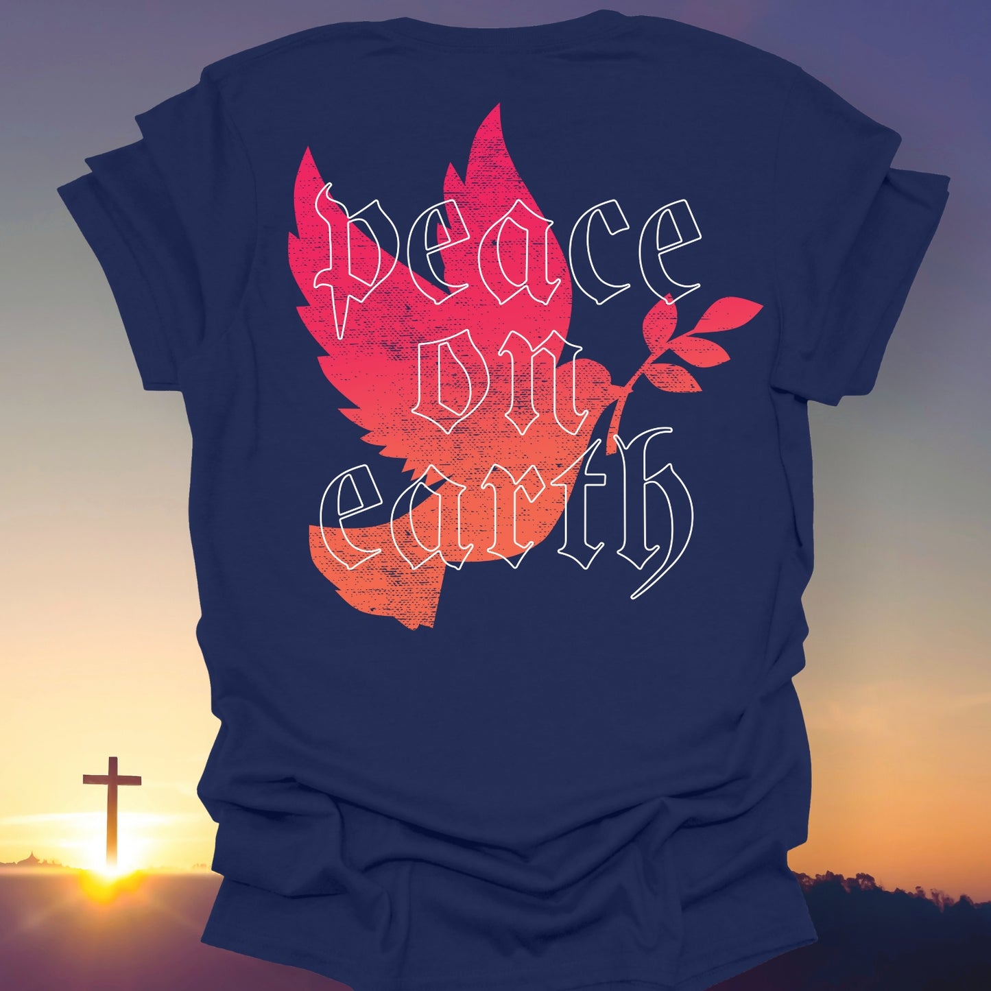 "Peace On Earth" T-Shirt (Back Print Only)