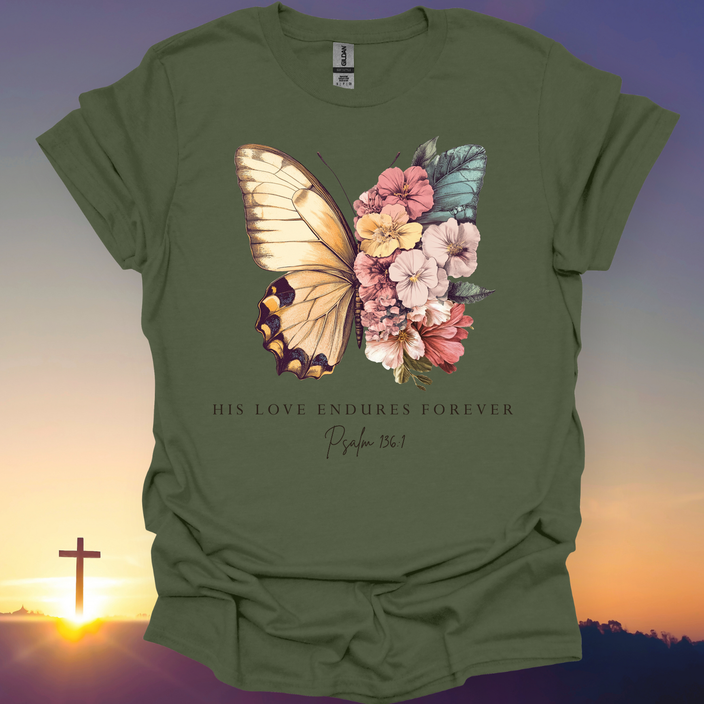 "His Love Endures Forever" T-Shirt