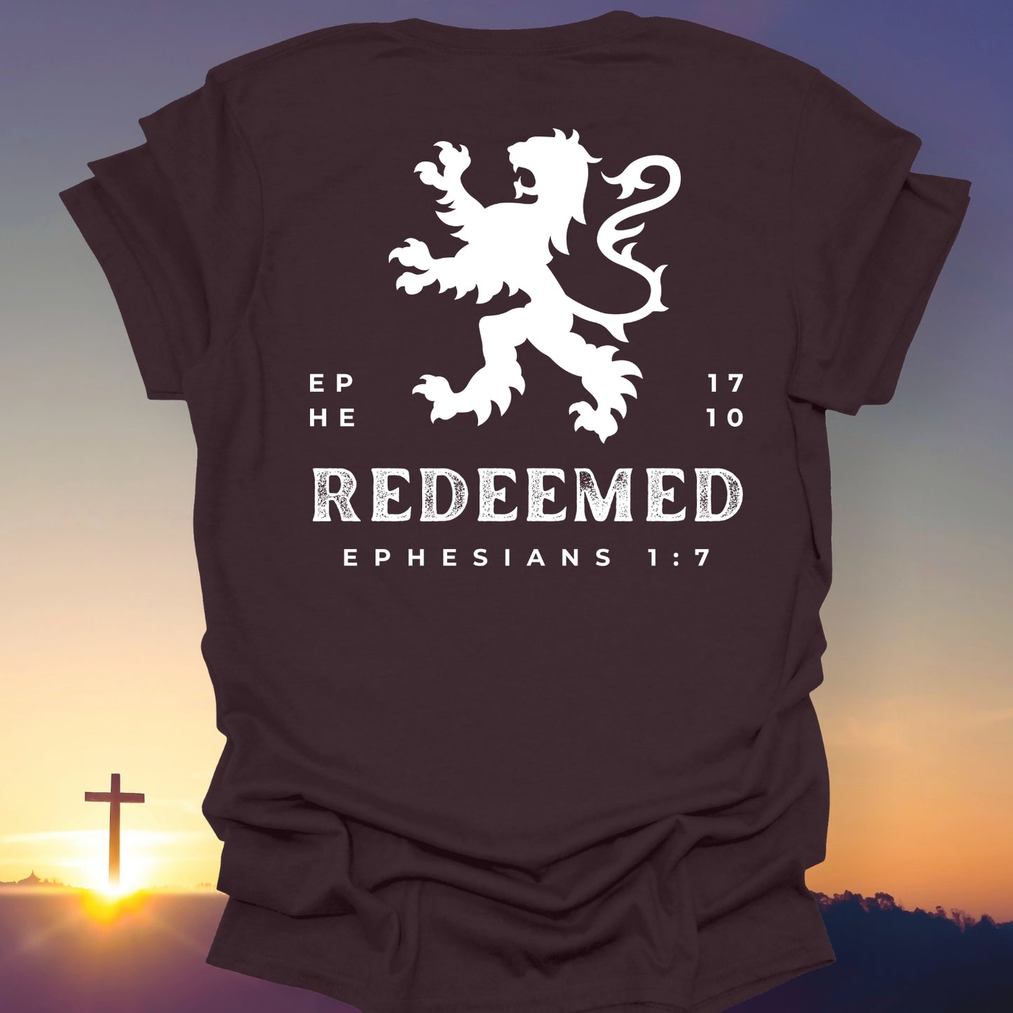 "Redeemed" T-Shirt (Back Print Only)