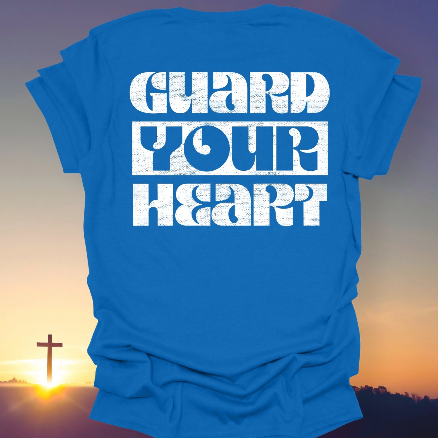 "Guard Your Heart" T-Shirt (Back Print Only)