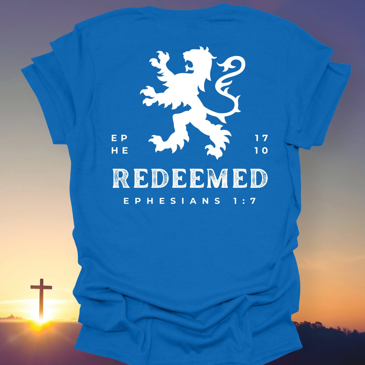 "Redeemed" T-Shirt (Back Print Only)