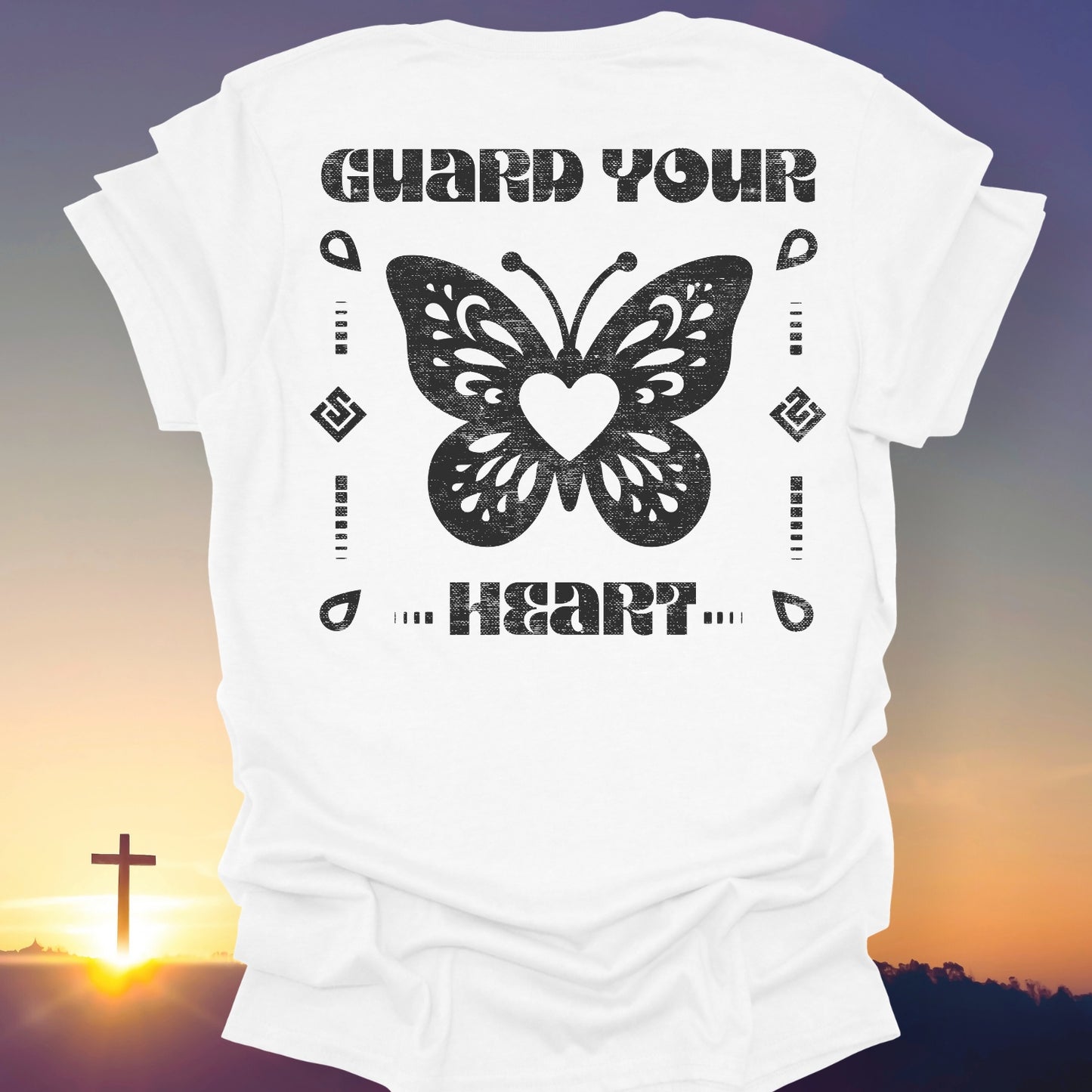 "Guard Your Heart" T-Shirt (Back Print Only)