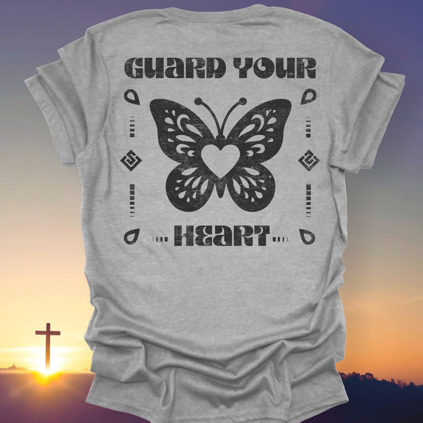 "Guard Your Heart" T-Shirt (Back Print Only)