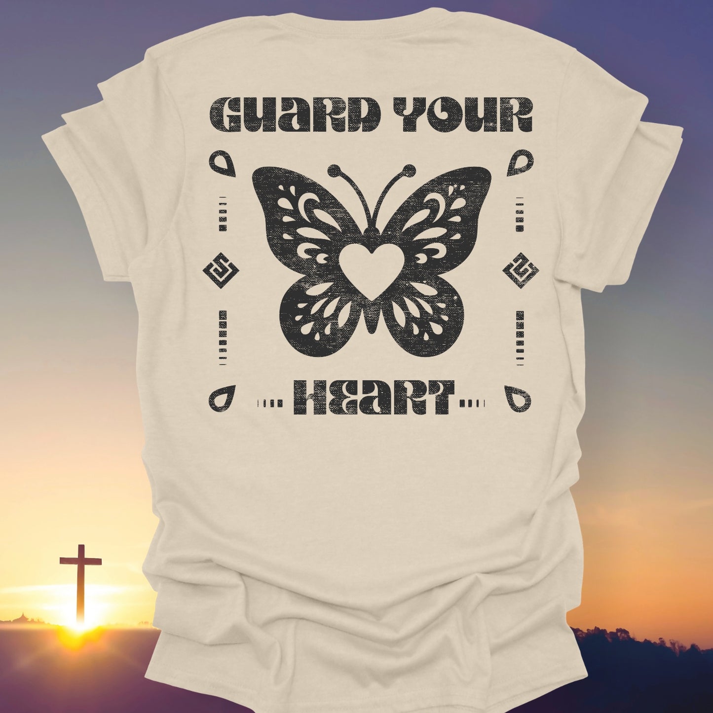 "Guard Your Heart" T-Shirt (Back Print Only)