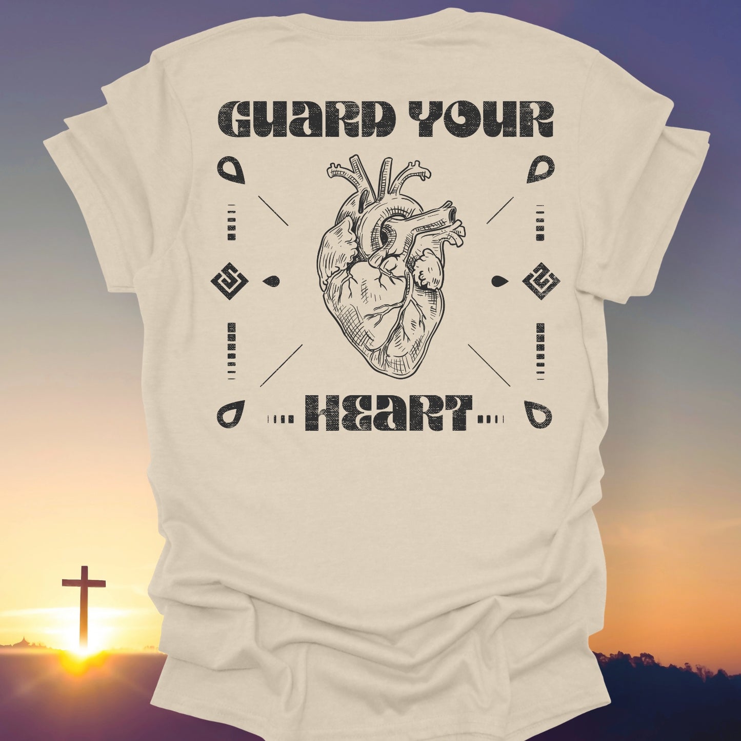 "Guard Your Heart" T-Shirt (Back Print Only)