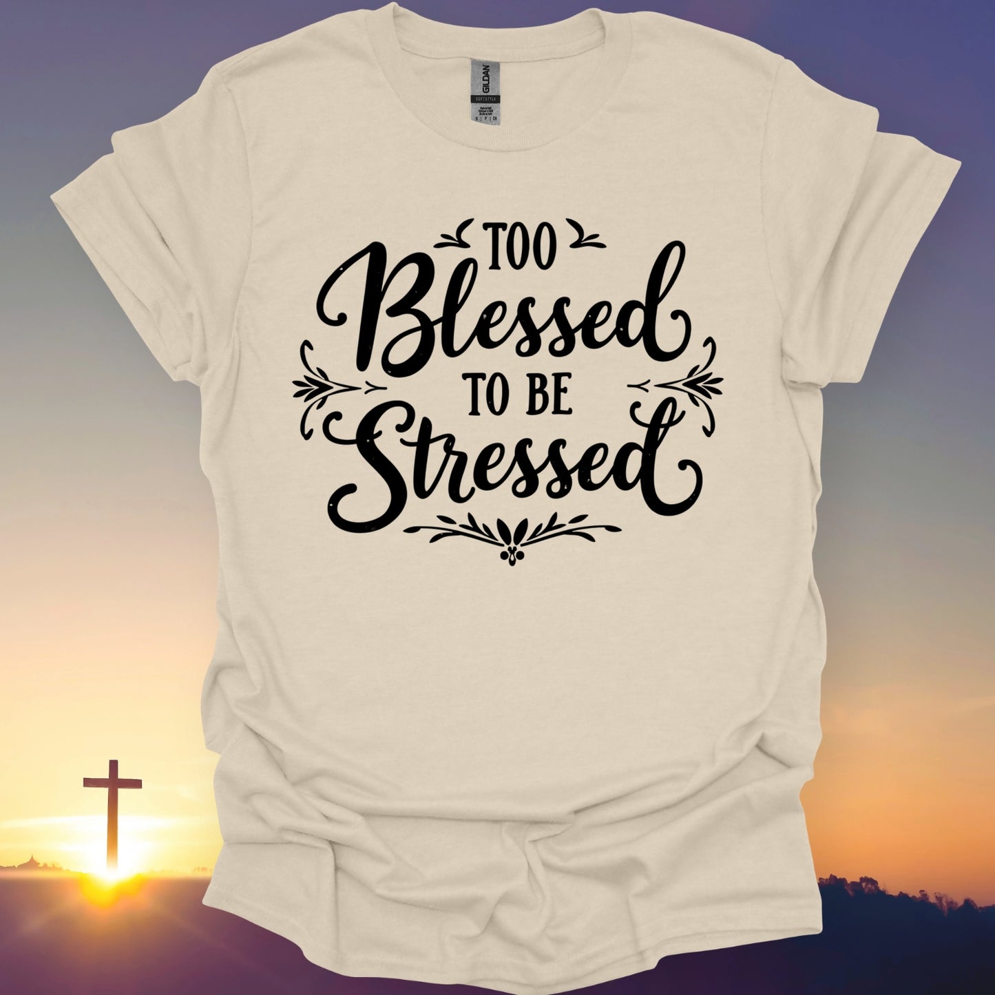 "Too Blessed To Be Stressed" T-Shirt