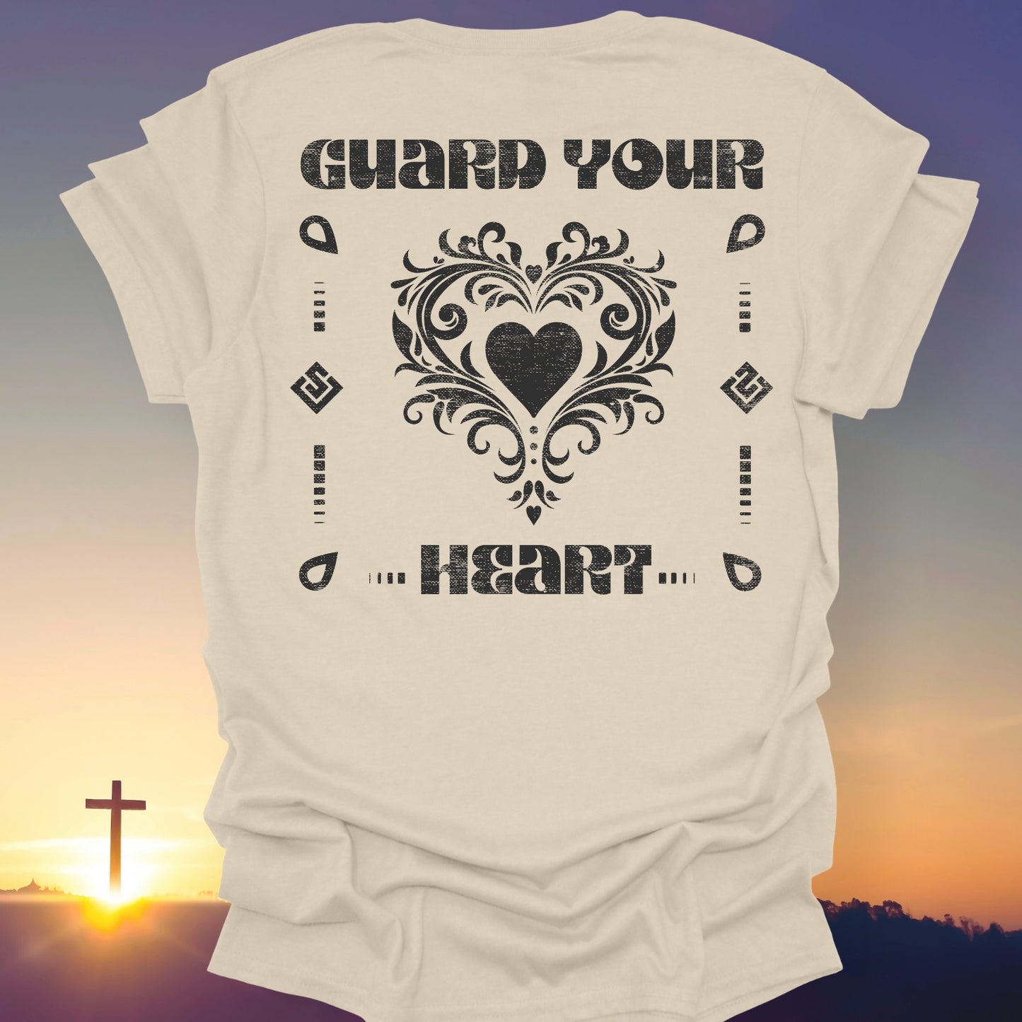 "Guard Your Heart" T-Shirt (Back Print Only)