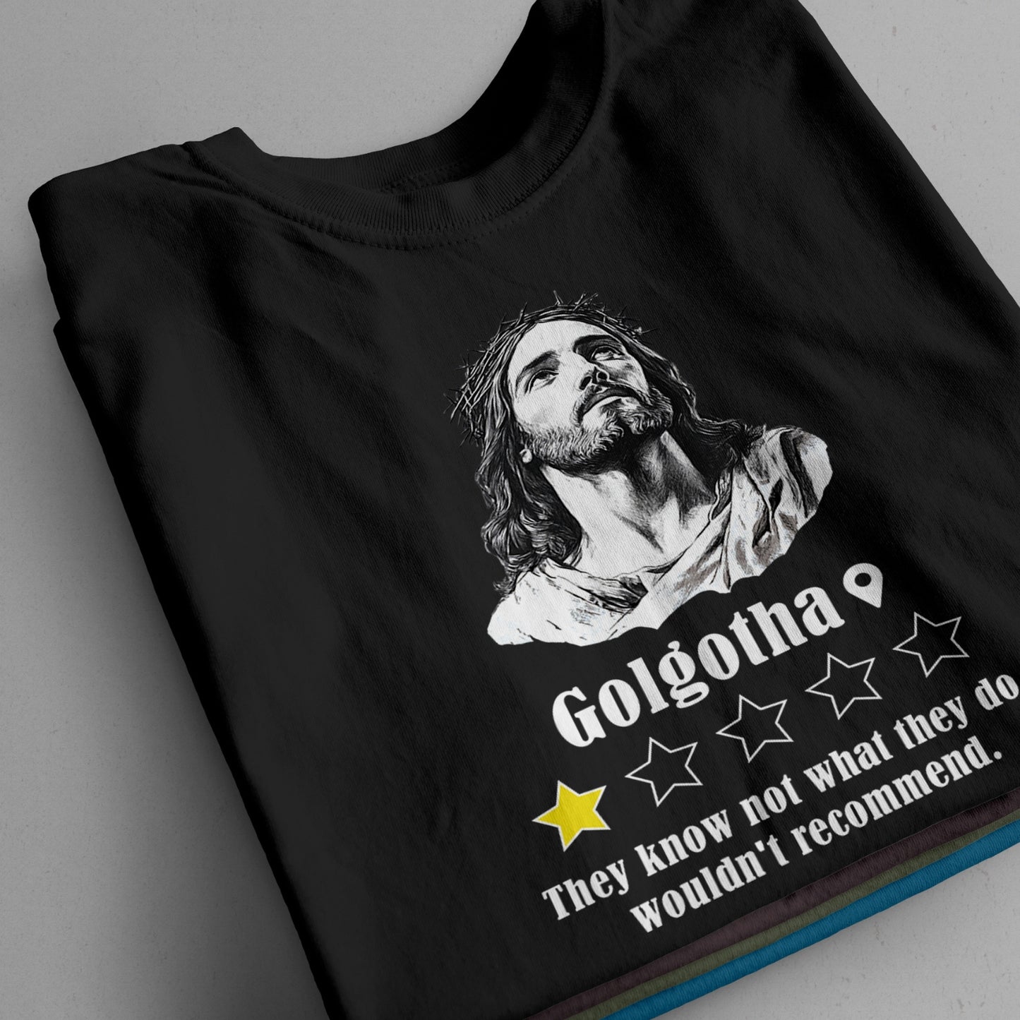"Golgotha Bad Review" T-Shirt