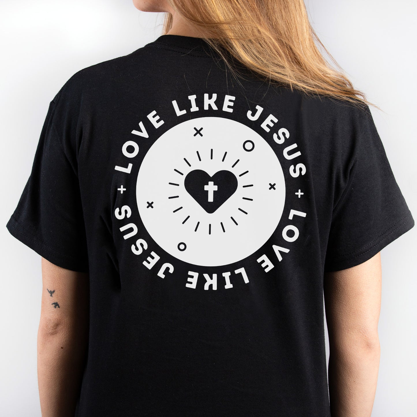"Love Like Jesus" T-Shirt (Front and Back Print)