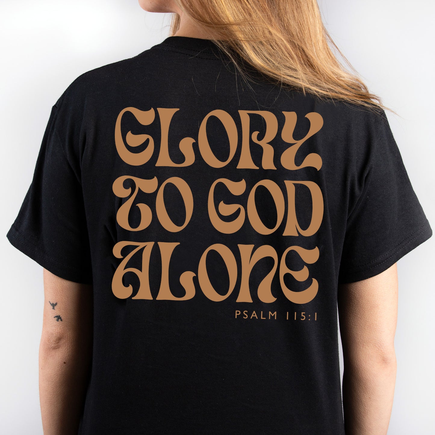 "Glory To God Alone" T-Shirt (Front and Back Print)