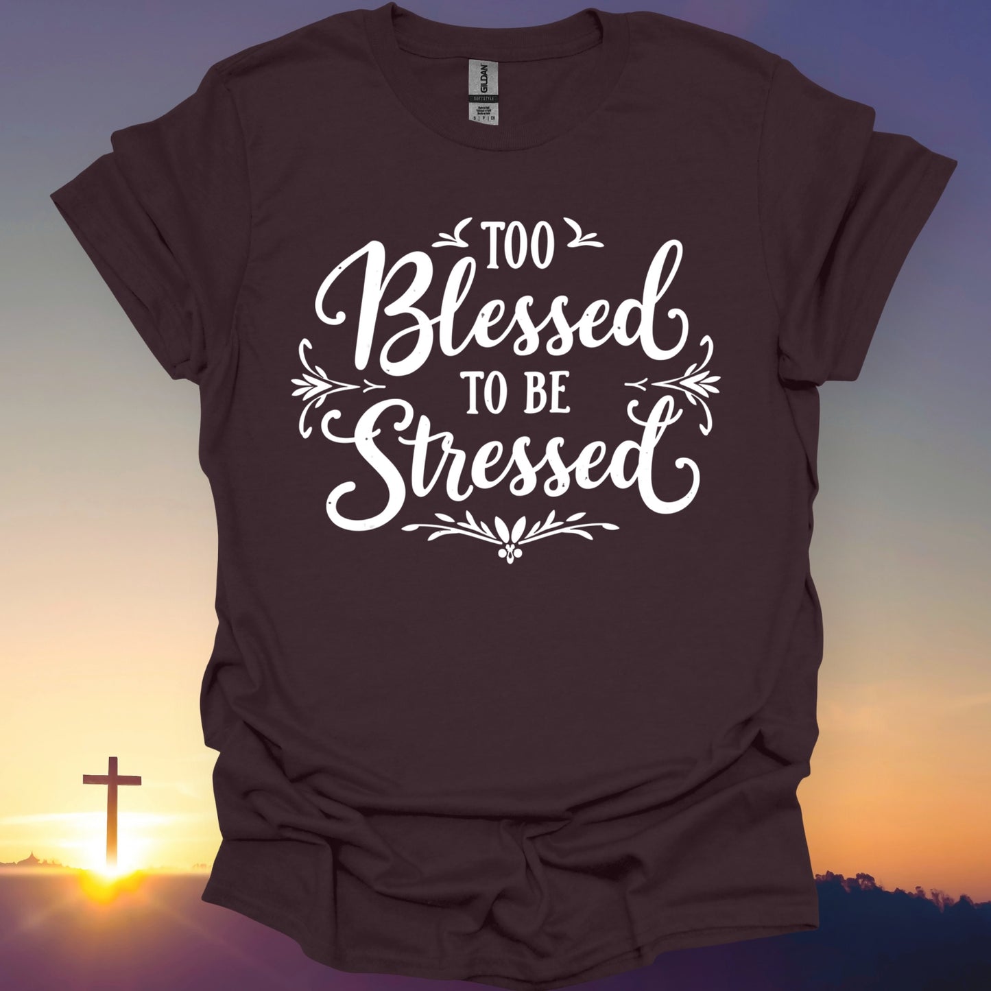 "Too Blessed To Be Stressed" T-Shirt